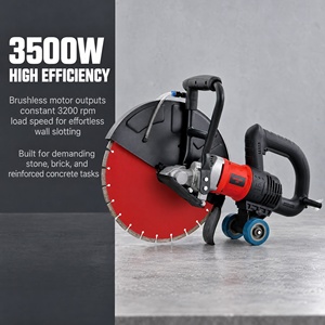 6832 Machine à rainurer les murs en béton électrique sans balais professionnelle de qualité supérieure 3500w 3200rpm - Product Image 5