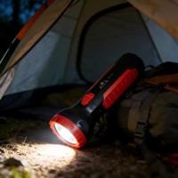 Nouveau produit, 5 modes d'éclairage, lampes de poche et torches, sécurité en escalade, lampe de poche portable