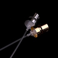 15fea Nouvelle Arrivée de Meilleure Qualité Électrolytique Or Argent Noir Pompe Pulvérisateur de Parfum à Bulbe à Sertir ou Sans Sertissage avec Tube Invisible Optionnel