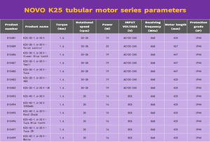 Cơ giới hình ống rèm cuốn điện mù tuya Shades 25 mét động cơ kim loại Châu Âu nhà bếp thông minh Novo Venetian mù động cơ - Product Image 6