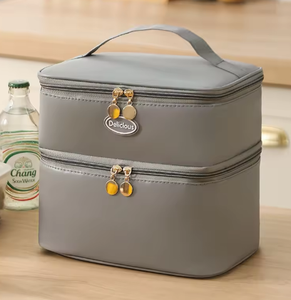 Sac à lunch isotherme portable à double couche, nouveau sac isotherme longue durée pour étudiants et employés de bureau - Product Image 5