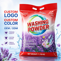 Poudre à lessiver personnalisable OEM, formule douce pour les peaux sensibles, sans résidus, pour le lavage quotidien des vêtements, scénarios domestiques