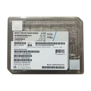 Mới ban đầu <span class=keywords><strong>Intel</strong></span> DC p4610 3.2TB 2.5 ''nvme/pcle <span class=keywords><strong>SSD</strong></span> hiệu suất cao ssdpe2ke032t807 3.2t ổ đĩa trạng thái rắn cho máy chủ - Product Image 1