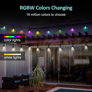 6W s14 화려한 필라멘트 파티 조명 led 문자열 사용자 정의 rgb 문자열 조명 LED 전구 - Product Image 3