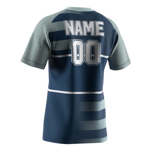 Camiseta Deportiva Sublimada con Estampado de Moda, de Secado Rápido, Cuello en V, Jersey Atlético Personalizado, Camiseta de Rugby para Hombre - Product Image 2