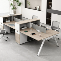 Nouvelle Poste de Travail Modulaire en Bois, Durable et Réglable, pour Bureau Moderne, Vente en Gros