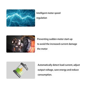 Mềm Starter <span class=keywords><strong>380V</strong></span> Single phase điều khiển máy bơm động cơ Bypass 110kv <span class=keywords><strong>AC</strong></span> điện với RS485 thông tin liên lạc và PWM điều khiển - Product Image 5