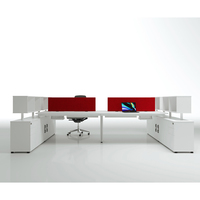 Meubles de bureau modernes, ensemble de tables et chaises de bureau, table de travail, bureau du personnel, table en forme de L, bureaux en forme de L
