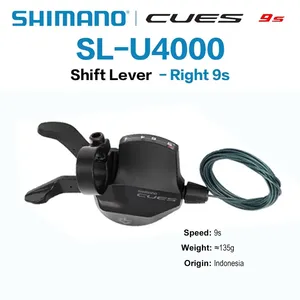   Groupe de transmission VTT CUES U4000 <span class=keywords><strong>9</strong></span> vitesses SL U4000 RD U4000/U3020/U4020 LG300 <span class=keywords><strong>Cassette</strong></span> LG500 Chaîne <span class=keywords><strong>9</strong></span> vitesses Pièce de vélo VTT - Product Image 2
