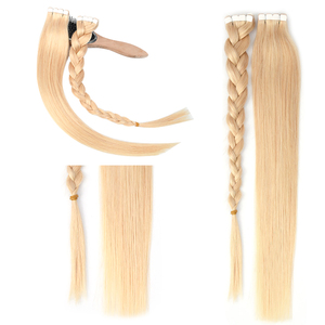 Extensiones de Cabello Chino con Cinta Adhesiva, 100% Cabello Humano Virgen Remy, Duraderas, Sin Enredos, Sedosas, Onduladas, Tejido Doble a Máquina, Mini - Product Image 2