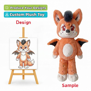 Fabricant de jouets en peluche personnalisés à faible MOQ, jouets en peluche animaux de personnage, peluches personnalisées douces, poupées en peluche sur mesure - Product Image 3