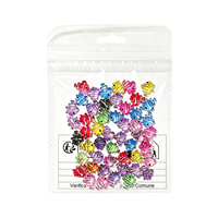 50 Breloques en Résine Mignonnes Poissons Tropicaux pour Ongles, Accessoires Ongles Créatures Marines, Décoration Ongles Poisson-Pie Couleur pour Manucure