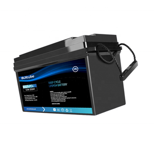 Hot Selling BULLCUBE <b>Battery</b> 12v 24v <b>48v</b> 6Ah 10ah 12ah 18ah Golf Cart <b>Batteries</b> Power Station LQ1212 Portable Solar Power Statio - Product Image 2