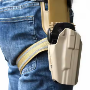 Universele Tactische Quick-Pull Gun Holster Plastic Staal P1 Voor Beveiliging Met Taillehoes En Jachttas