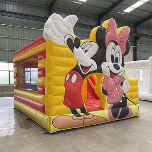 <span class=keywords><strong>Maison</strong></span> <span class=keywords><strong>de</strong></span> rebond gonflable commerciale <span class=keywords><strong>de</strong></span> <span class=keywords><strong>dessin</strong></span> <span class=keywords><strong>animé</strong></span> <span class=keywords><strong>Mickey</strong></span> Mouse, châteaux gonflables avec toboggan pour la fête des enfants - Product Image 2