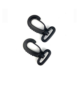 China Manufacturer Durable Small Plastic Hook for Backpack Hot Sale Plastic Durable Swivel Snap Bag Hook for Strap Webbing