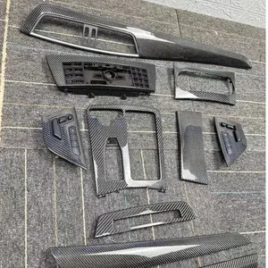 Recubrimiento Interior de Fibra de Carbono Real para Mercedes W204 W507, Modificación del Panel de Control Central y de la Borde de la Puerta - Product Image 4