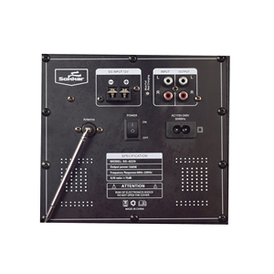 AILIPU Haut-parleur à roulettes en plastique de haute qualité <span class=keywords><strong>DOUBLE</strong></span> 12*2 pouces avec lumière LED disco extérieure et USB - Product Image 6