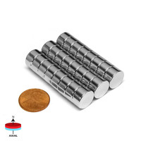 Disque rond en néodyme N52 à aimant permanent Utilisation industrielle super forte avec service de soudage Boîtes d'emballage haute Hcb/Hcj