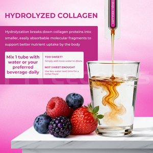 Integratore Alimentare OEM di Collagene Idrolizzato con Vitamina C, Glutatione e Acido Ialuronico, Liquido per la Bellezza della Pelle - Product Image 3