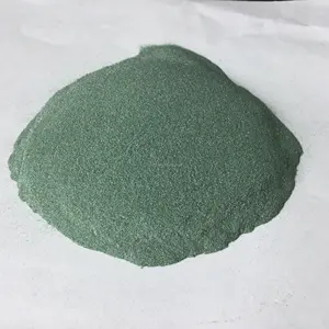 Green Silicon Carbide Sic Emery Carborundum Sandblasting Polishing 180# 240# For Coloured Glaze