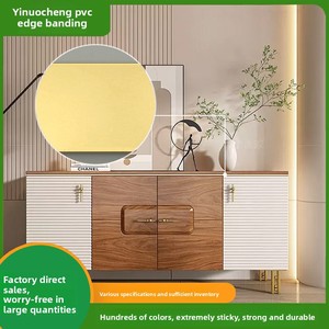 Bandes de <span class=keywords><strong>bordure</strong></span> en PVC doré YNC PVC-022 <span class=keywords><strong>pour</strong></span> la vente en gros transfrontalière, taille personnalisable, décoration de meubles, mur et plafond, finition <span class=keywords><strong>plate</strong></span> haute brillance - Product Image 2