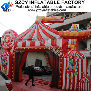 Arc gonflable extérieur de ligne d'arrivée de début de course d'arche d'entrée pour l'événement publicitaire - Product Image 2