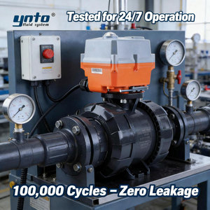 Vannes à bille haute pureté résistantes à la corrosion pour lignes HF/<span class=keywords><strong>H2SO4</strong></span>, dédiées aux systèmes de nettoyage de microélectronique (OEM) - Product Image 3