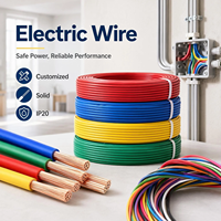 Cable Eléctrico de Cobre de Alta Calidad de un Solo Núcleo RV 1.5mm 2.5mm 4mm para Construcción de Viviendas