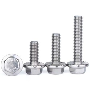 <b>Fasteners</b> Bolts Nuts <b>Fastener</b> Stainless Steel M4 M6 M8 M10 M12 DIN6921 Class 4.8.8.8 10.9 12.9 Hex Flange Head Bolt - Product Image 2