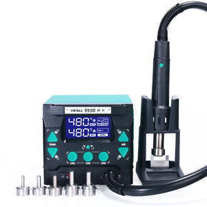 Station de soudage 3-en-1 YIHUA 813, pistolet à air chaud, alimentation CC pour réparation de puces BGA en stock - Product Image 3