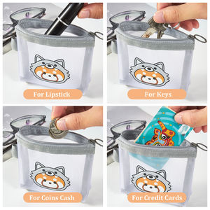 <span class=keywords><strong>Mesh</strong></span> tas met rits Reistasjes voor make-up, sleutels, toiletartikelen, kaarten, benodigdheden <span class=keywords><strong>Mesh</strong></span> oortelefoontas Cadeau voor kinderen - Product Image 5