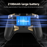 Control de Juego Inalámbrico Anbernic RGG01 para Teléfono, Pantalla IPS 2.5D con Giroscopio de 6 Ejes, Vibración, Batería de 2100 mAh