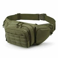 YOUK Sac banane de voyage pour sport de plein air Sac de taille imperméable réutilisable durable avec ceinture Pochette multifonctionnelle pour la course