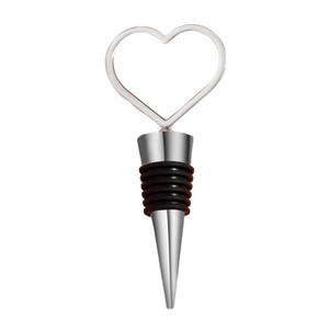 Heart Shaped <b>Wine</b> Stopper Gold Silver Zinc Alloy Mum Off Duty Bottle Seal Wedding Gift - Product Image 5
