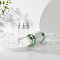 Flacon pompe à vide AS 80-250 ml avec filetage 603, sans air, pour emballage de sérum et lotion cosmétique – Vente directe usine