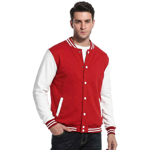 Veste de baseball personnalisée avec patchs brodés, logo sur mesure, style streetwear, veste varsity pour hommes, service OEM - Product Image 1