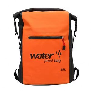 Sac à dos de sport imperméable - Sac étanche en PVC adapté à la plongée, à la dérive et à la natation, sac à dos léger et durable - Product Image 2