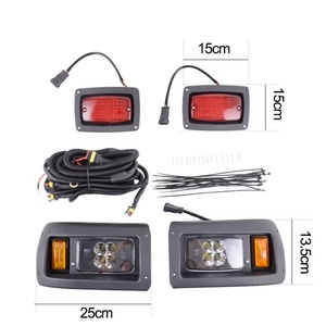 Yongjin Red LED đèn pha và đèn hậu LED cho Câu lạc bộ xe <span class=keywords><strong>DS</strong></span> g-olf giỏ hàng ánh sáng cơ bản <span class=keywords><strong>Kit</strong></span> - Product Image 3