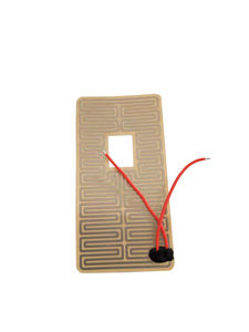 Élément chauffant électrique flexible circulaire 12v 5w avec support adhésif PI Heater - Product Image 3