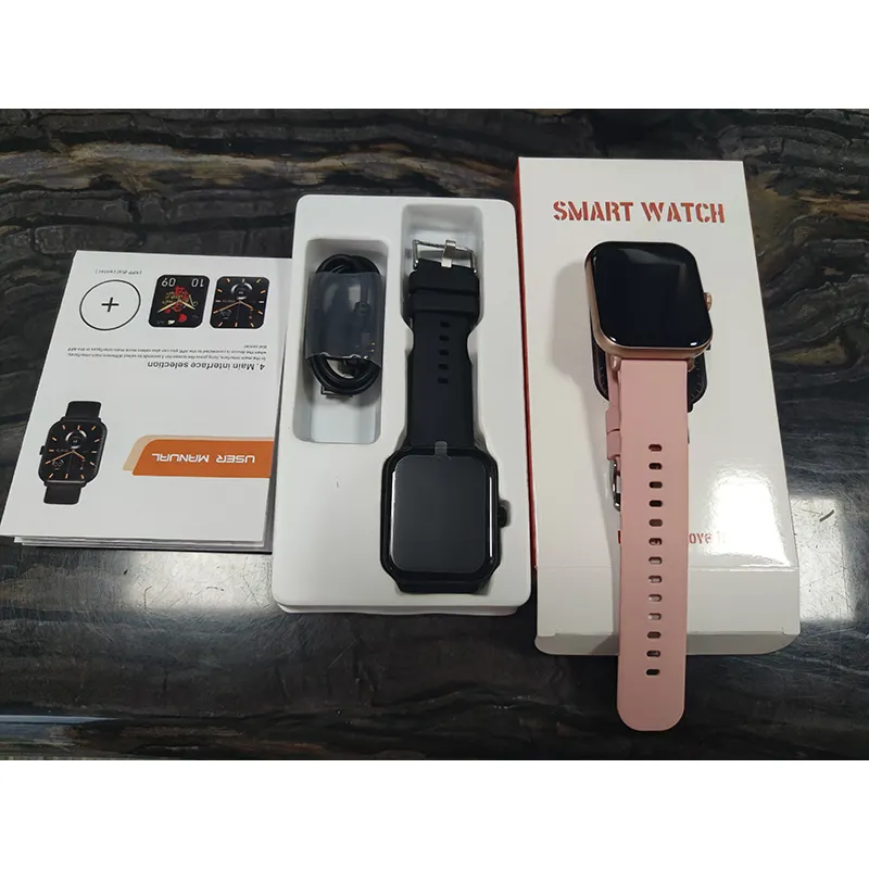 low price high quality 350mah big battery BT call heart rate monitor multi sports smart watches