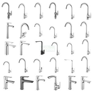 Grifo de Cocina Comercial Pulido Moderno con Monomando y Rociador Extraíble de Acero Inoxidable, Montado en Encimera con Válvula de Cerámica - Product Image 2