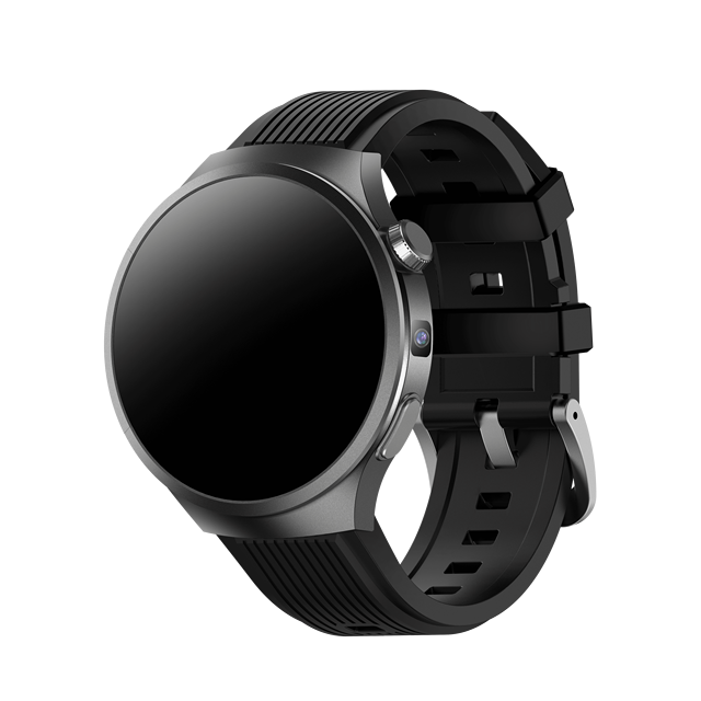 2 Million Pull-out Rotating Camera MT106 GPS Location Android8.1 System Big Memory 3+32 GB AMOLED Screen Smart Phone Watch