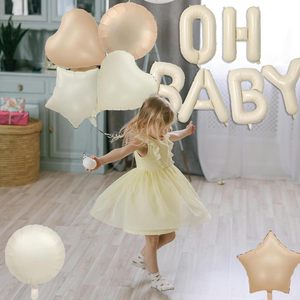 OH BABY Ensemble <span class=keywords><strong>de</strong></span> ballons en aluminium pour fête <span class=keywords><strong>de</strong></span> naissance, décoration <span class=keywords><strong>de</strong></span> fête, fournitures d'anniversaire, décoration <span class=keywords><strong>de</strong></span> chambre d'enfant - Product Image 5