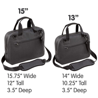 Sac à main étanche en TPU pour ordinateur portable, idéal pour les trajets quotidiens au bureau, pour transporter des ordinateurs portables et des dossiers de documents