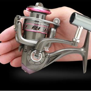 Newbility 1000 alle dimensioni 12000 5.2:1 12 + 1 BB ruota da pesca grande capacità cucchiaio in alluminio lancio lungo mulinello da pesca - Product Image 4