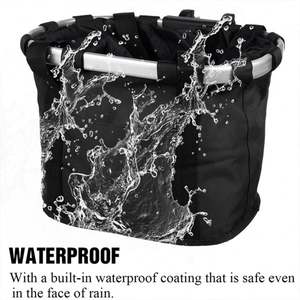 Istaride-Transportín plegable para perros y gatos, bolsa de ciclismo desmontable de fácil instalación, cesta colgante - Product Image 6