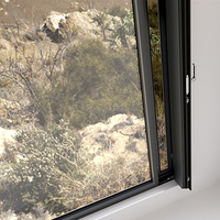 Ventana de Aluminio con Doble Acristalamiento y Microventilación, Resistente a Huracanes, con Mosquitera Integrada, Insonorizada y con Aislamiento Térmico