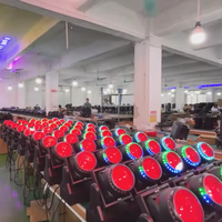 Neu eingetroffen: 5-Kopf 120W Tornado Strobe Moving Head Light LED RGBW Beam Wash IP20 DMX512 für DJ, Club, Hochzeit, Konzert und Bühnenbeleuchtung