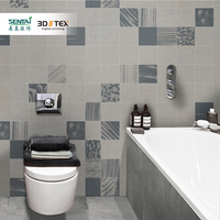 Azulejos de impresión de diseño de madera, certificación CE, grano de madera, 12mm, suelo de vinilo laminado